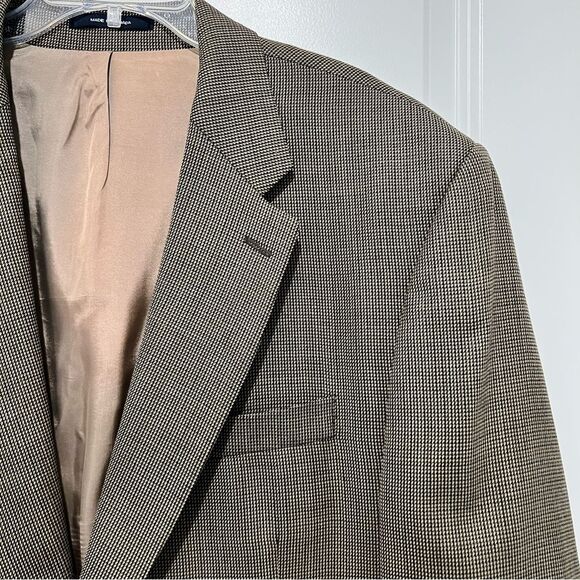 Vintage Chaps by Ralph Lauren Men's Wool 2 Button Blazer Sport Coat Size 48R - Picture 2 of 12